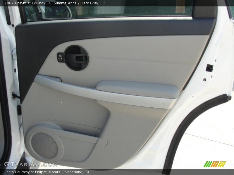 Summit White / Dark Gray 2007 Chevrolet Equinox LT