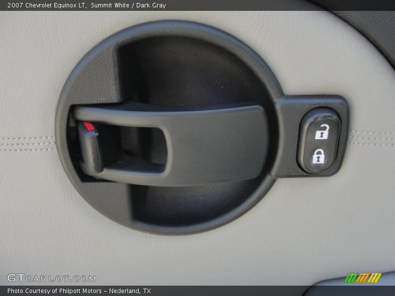 Summit White / Dark Gray 2007 Chevrolet Equinox LT