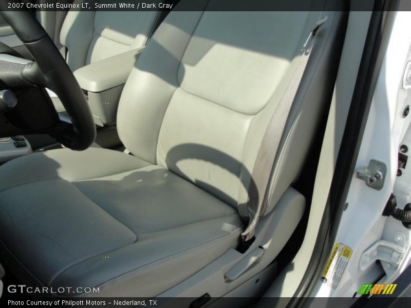 Summit White / Dark Gray 2007 Chevrolet Equinox LT