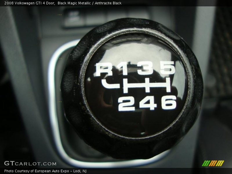  2008 GTI 4 Door 6 Speed Manual Shifter