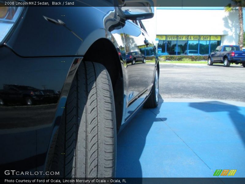 Black / Sand 2008 Lincoln MKZ Sedan