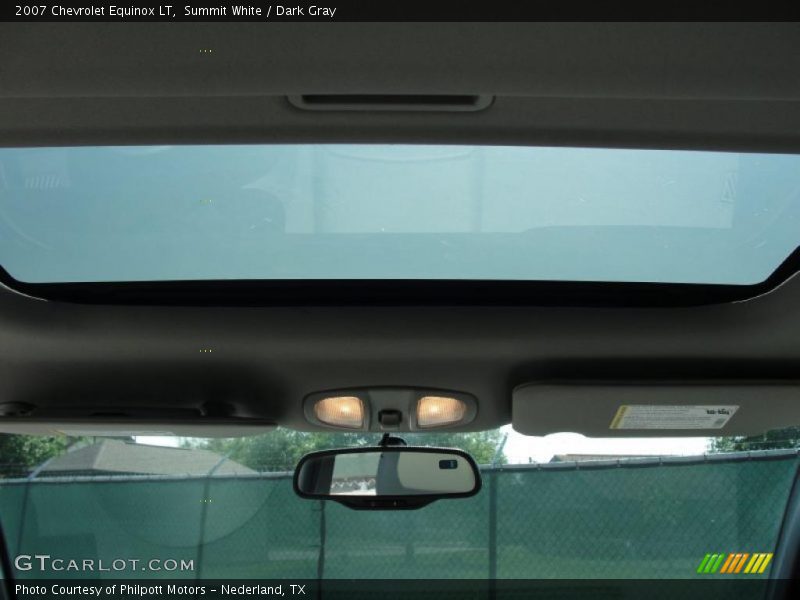 Summit White / Dark Gray 2007 Chevrolet Equinox LT