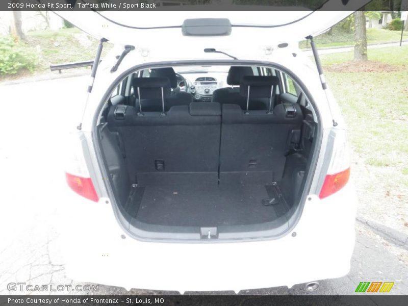 Taffeta White / Sport Black 2009 Honda Fit Sport