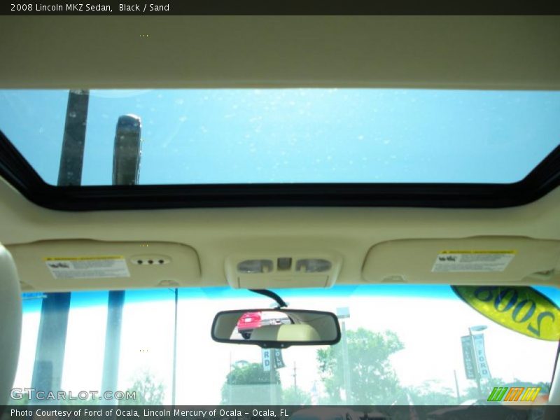 Black / Sand 2008 Lincoln MKZ Sedan
