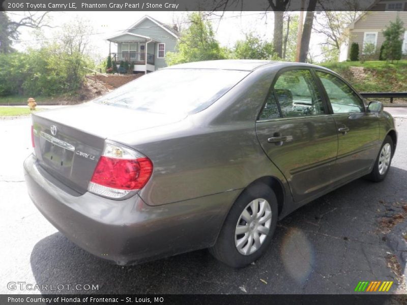 Phantom Gray Pearl / Stone Gray 2006 Toyota Camry LE