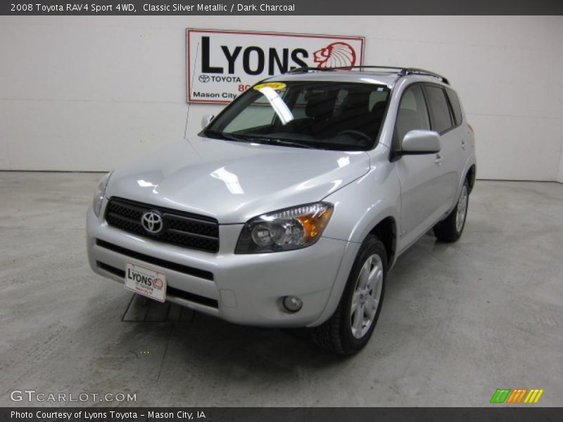 Classic Silver Metallic / Dark Charcoal 2008 Toyota RAV4 Sport 4WD