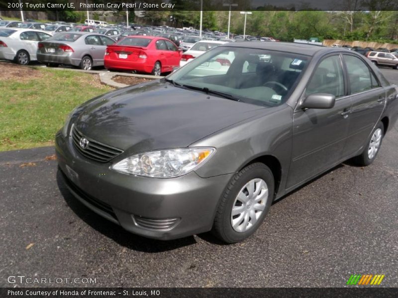 Phantom Gray Pearl / Stone Gray 2006 Toyota Camry LE