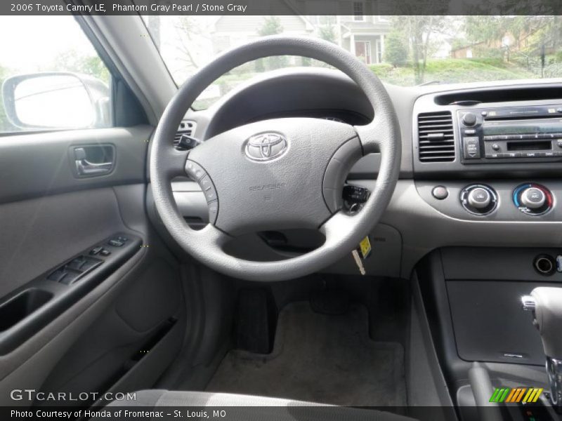 Phantom Gray Pearl / Stone Gray 2006 Toyota Camry LE