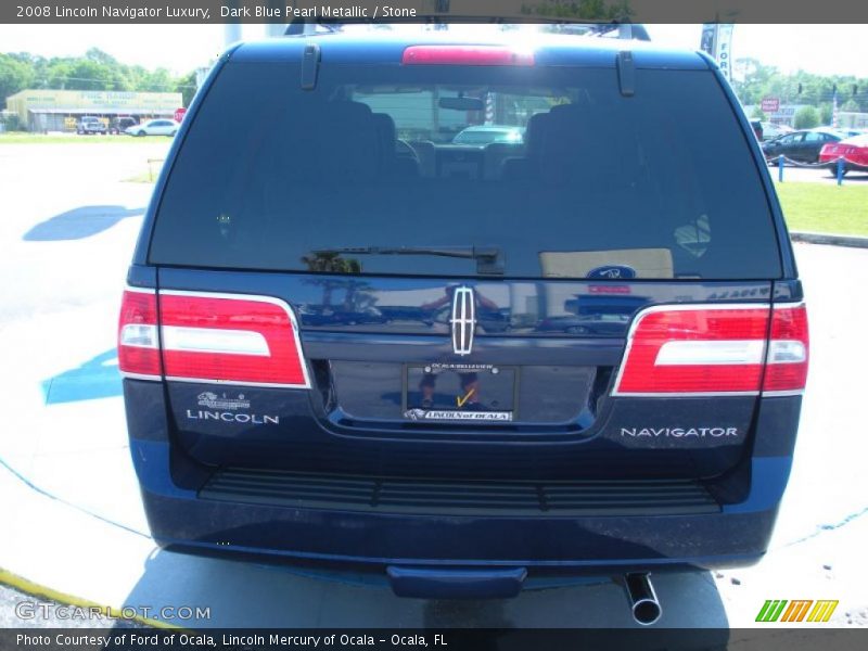 Dark Blue Pearl Metallic / Stone 2008 Lincoln Navigator Luxury
