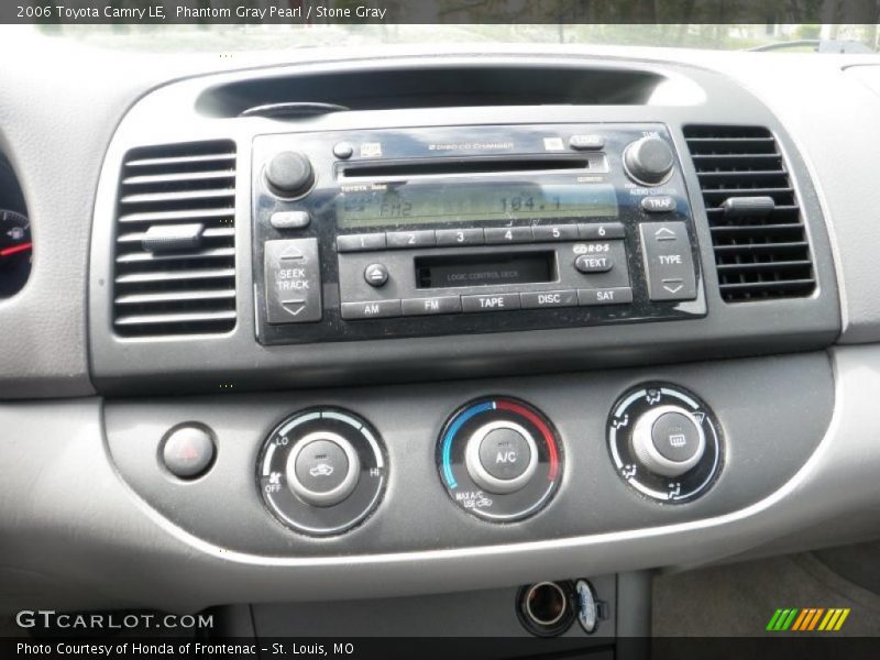 Phantom Gray Pearl / Stone Gray 2006 Toyota Camry LE
