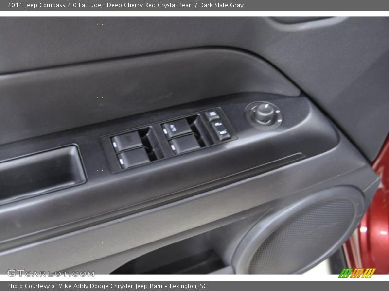Deep Cherry Red Crystal Pearl / Dark Slate Gray 2011 Jeep Compass 2.0 Latitude