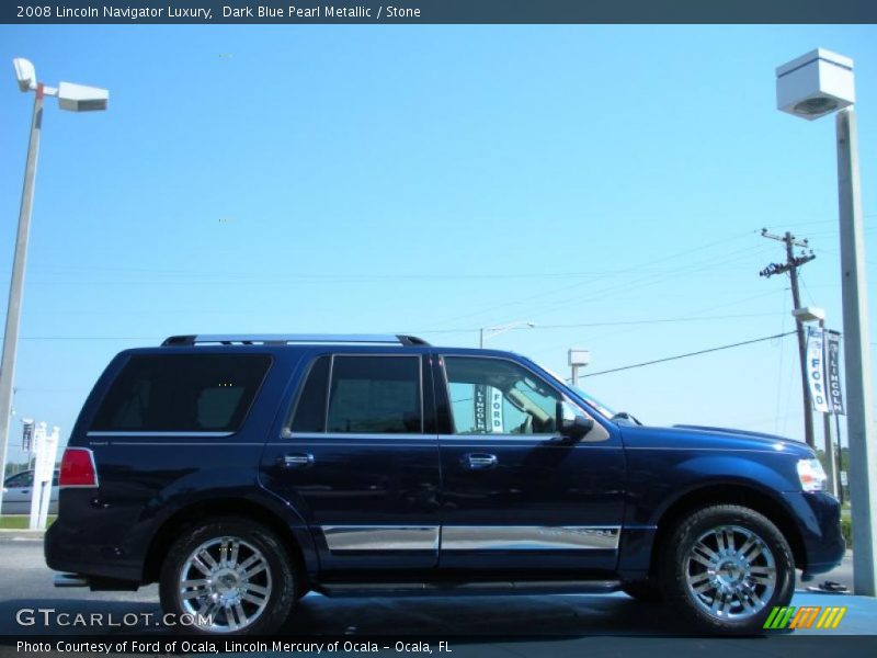 Dark Blue Pearl Metallic / Stone 2008 Lincoln Navigator Luxury