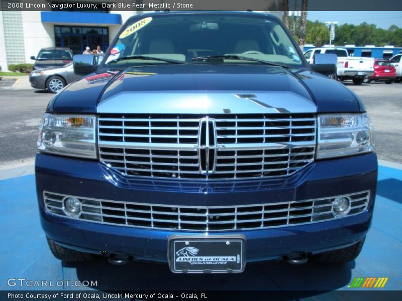 Dark Blue Pearl Metallic / Stone 2008 Lincoln Navigator Luxury