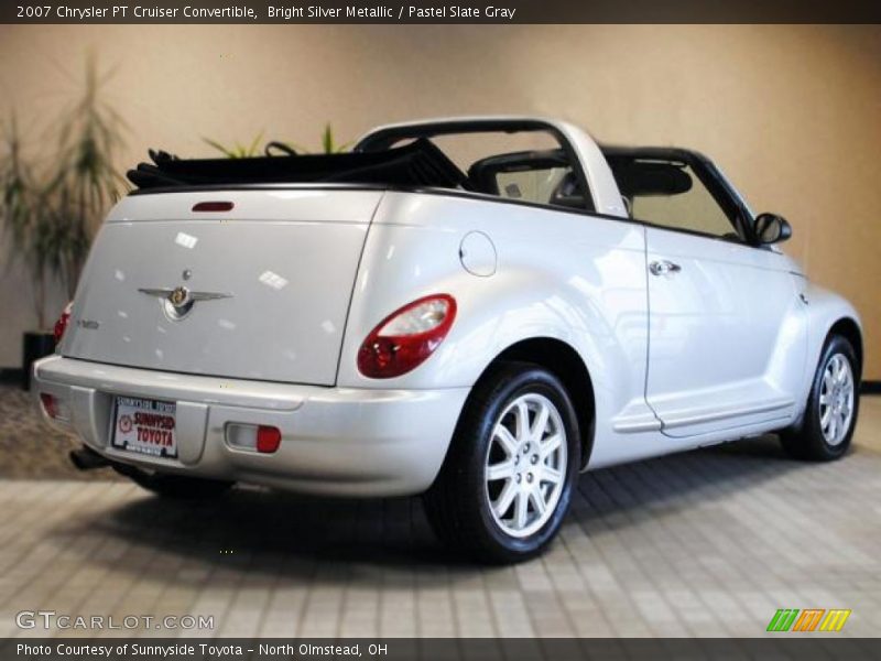 Bright Silver Metallic / Pastel Slate Gray 2007 Chrysler PT Cruiser Convertible