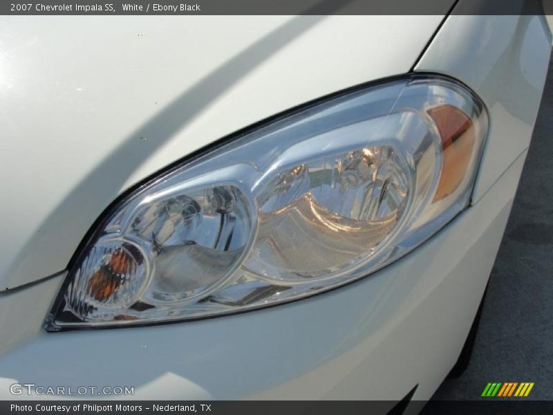 White / Ebony Black 2007 Chevrolet Impala SS