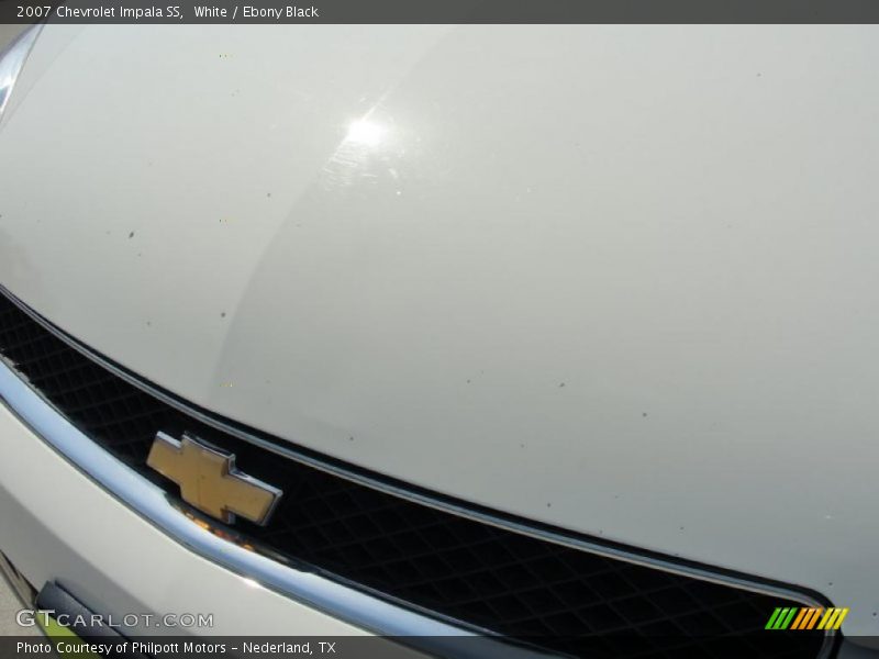 White / Ebony Black 2007 Chevrolet Impala SS