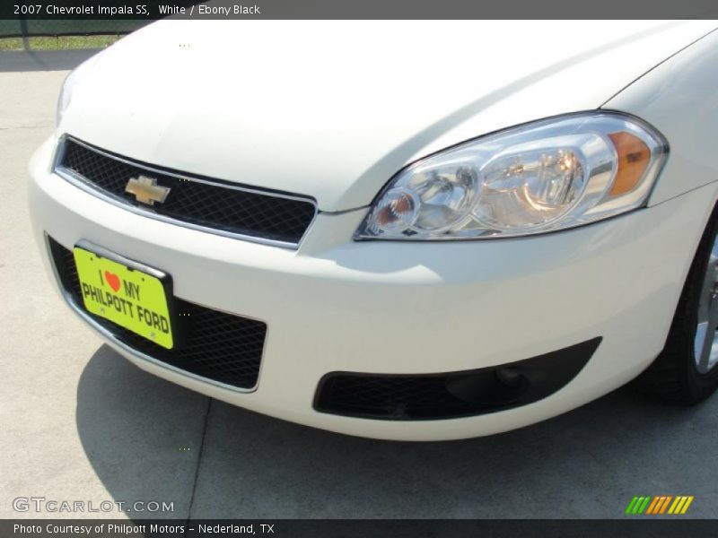 White / Ebony Black 2007 Chevrolet Impala SS