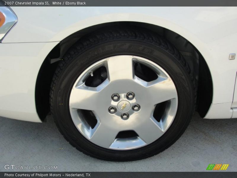 White / Ebony Black 2007 Chevrolet Impala SS