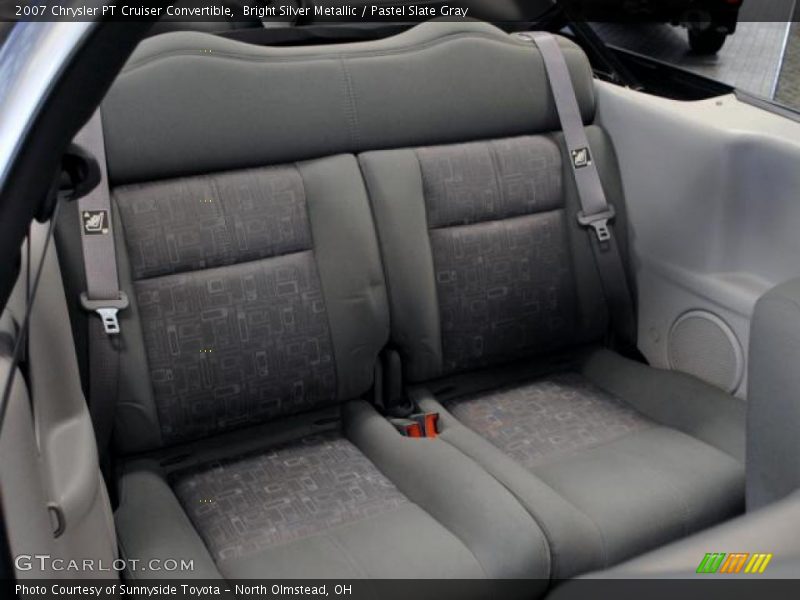 Bright Silver Metallic / Pastel Slate Gray 2007 Chrysler PT Cruiser Convertible