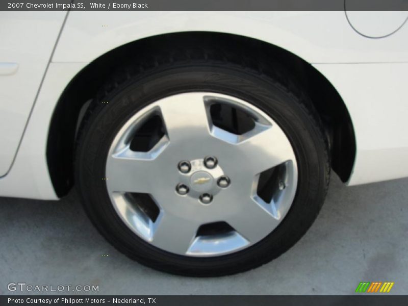 White / Ebony Black 2007 Chevrolet Impala SS