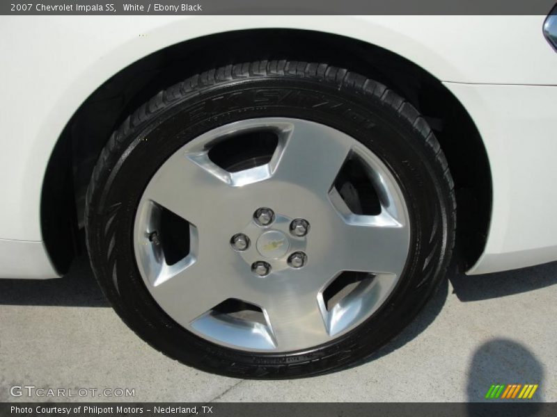 White / Ebony Black 2007 Chevrolet Impala SS