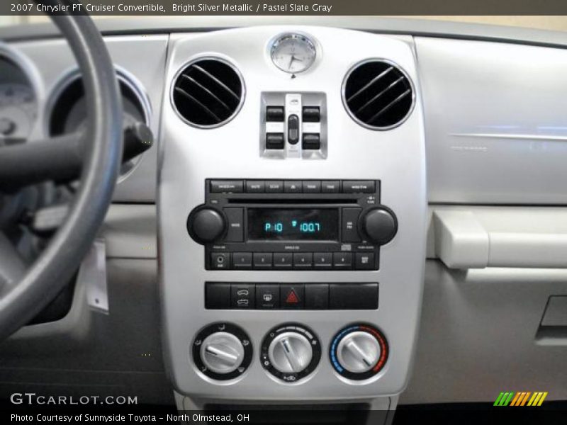 Bright Silver Metallic / Pastel Slate Gray 2007 Chrysler PT Cruiser Convertible