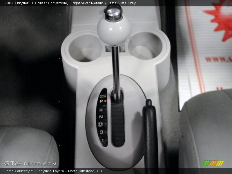 Bright Silver Metallic / Pastel Slate Gray 2007 Chrysler PT Cruiser Convertible