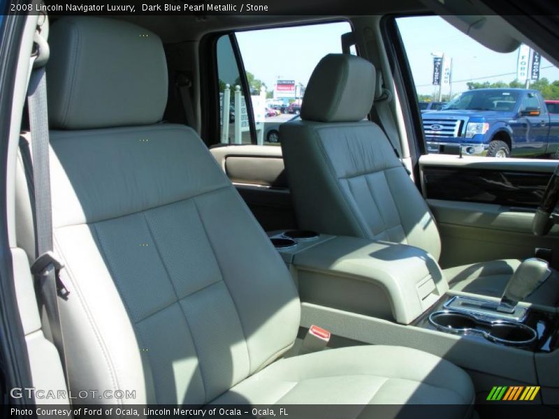 Dark Blue Pearl Metallic / Stone 2008 Lincoln Navigator Luxury