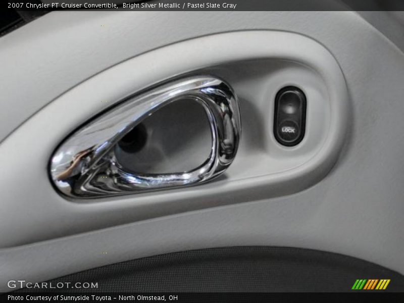 Bright Silver Metallic / Pastel Slate Gray 2007 Chrysler PT Cruiser Convertible