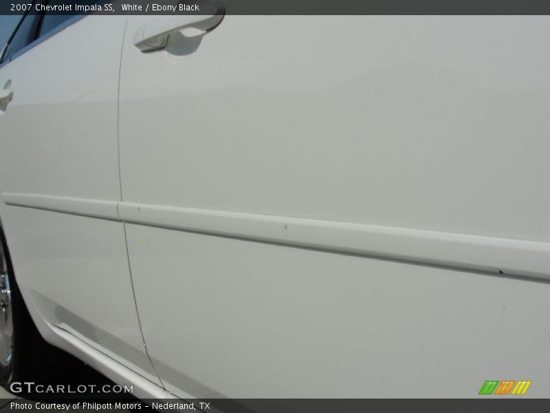White / Ebony Black 2007 Chevrolet Impala SS