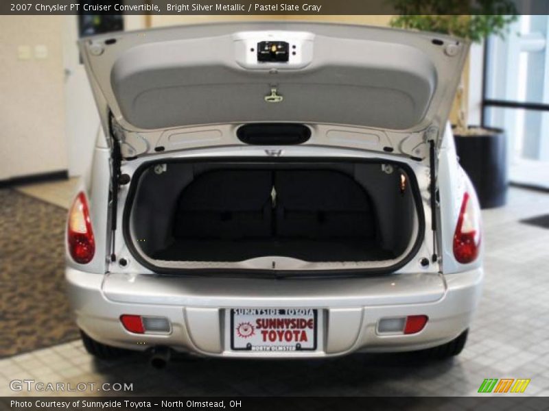 Bright Silver Metallic / Pastel Slate Gray 2007 Chrysler PT Cruiser Convertible
