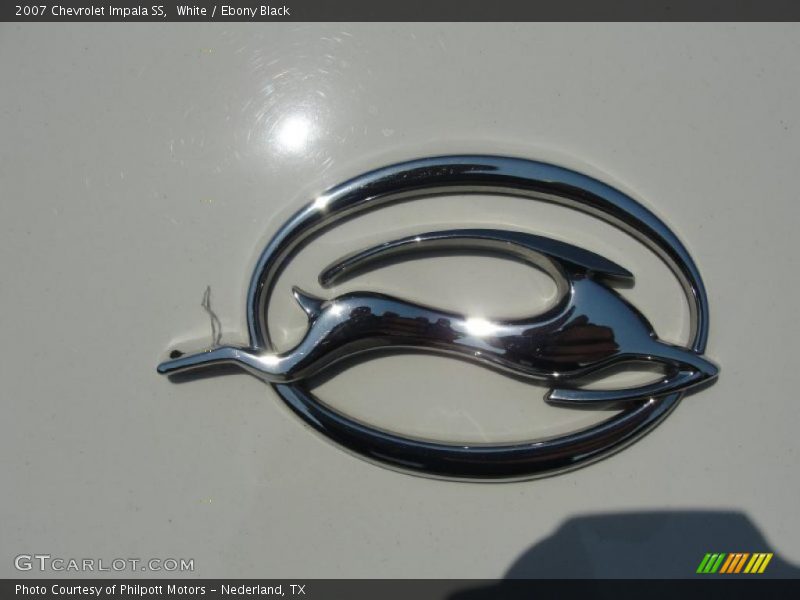 White / Ebony Black 2007 Chevrolet Impala SS