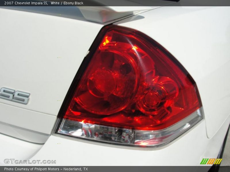 White / Ebony Black 2007 Chevrolet Impala SS
