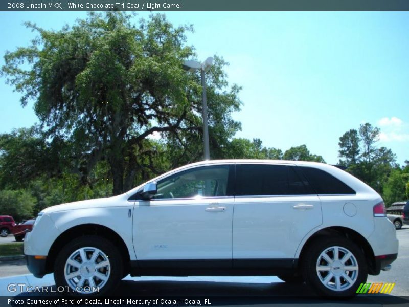 White Chocolate Tri Coat / Light Camel 2008 Lincoln MKX