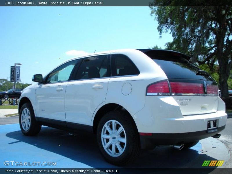 White Chocolate Tri Coat / Light Camel 2008 Lincoln MKX
