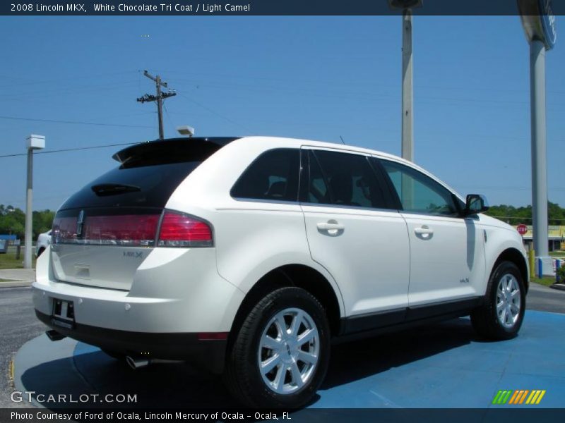 White Chocolate Tri Coat / Light Camel 2008 Lincoln MKX