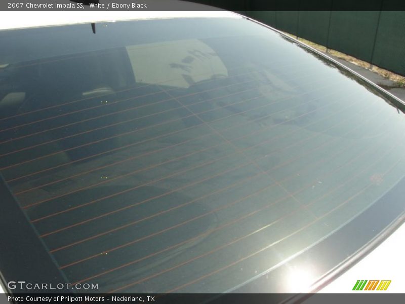 White / Ebony Black 2007 Chevrolet Impala SS