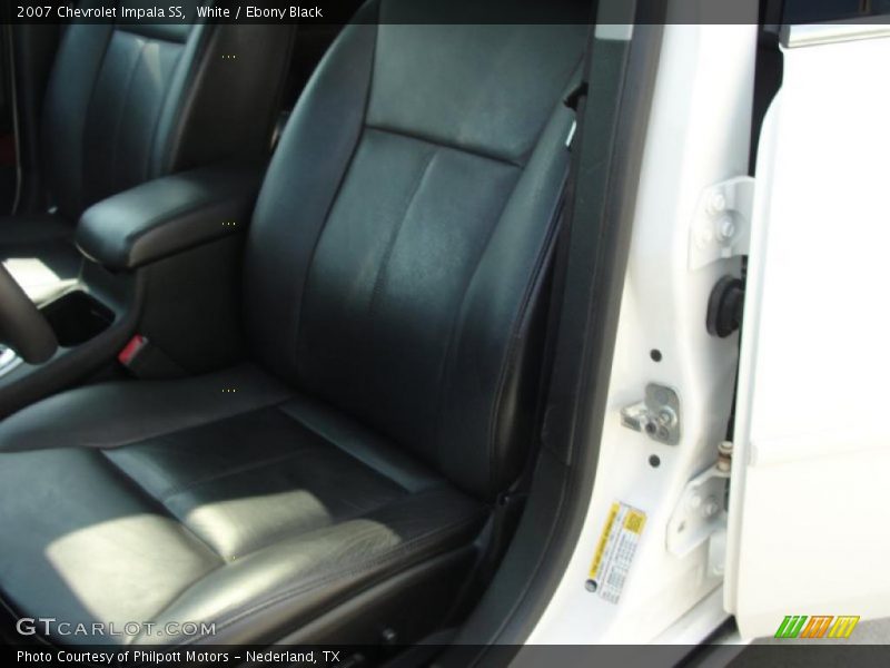 White / Ebony Black 2007 Chevrolet Impala SS