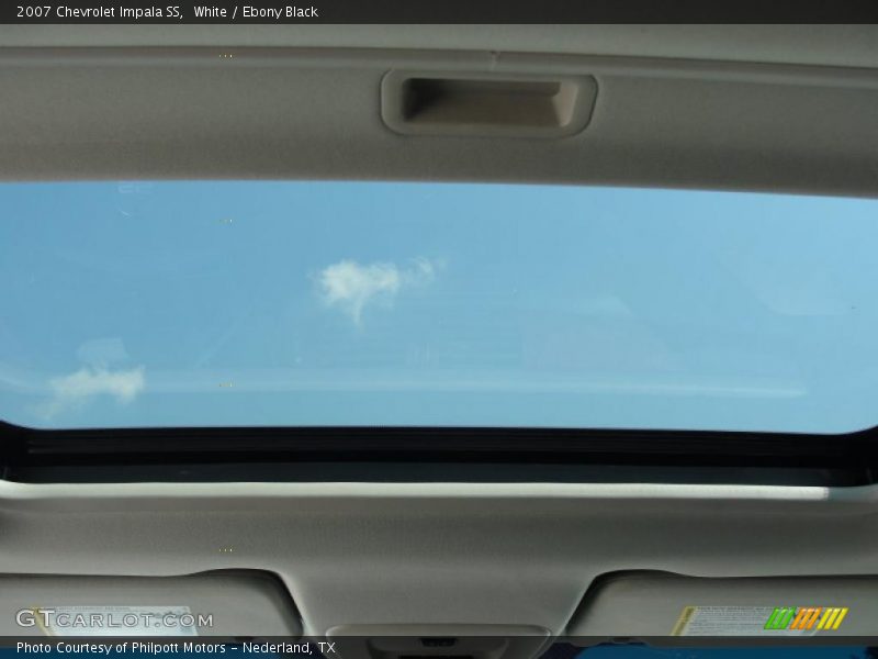 White / Ebony Black 2007 Chevrolet Impala SS