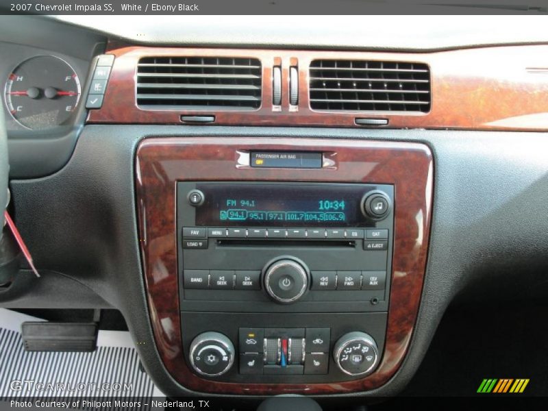 White / Ebony Black 2007 Chevrolet Impala SS