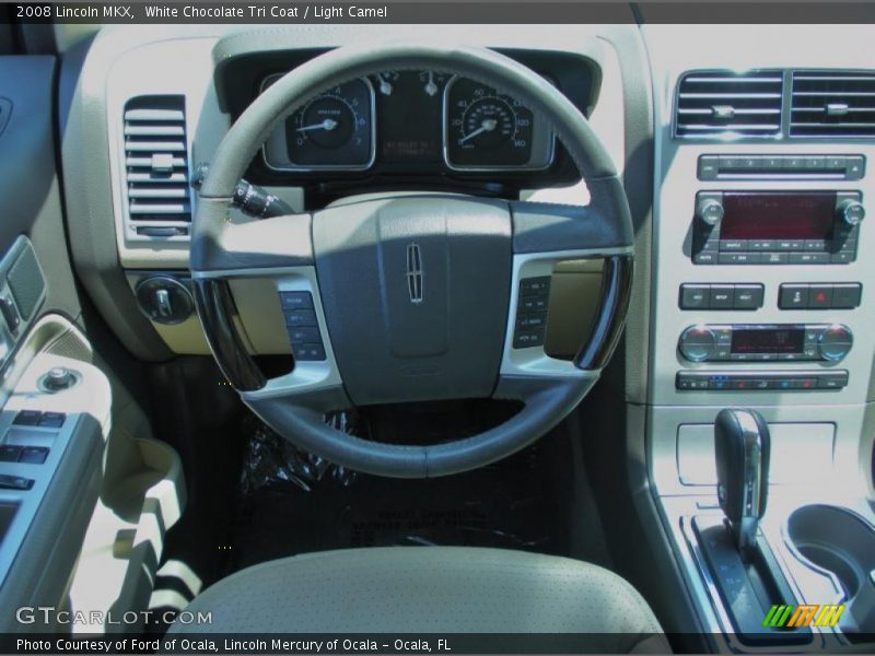 White Chocolate Tri Coat / Light Camel 2008 Lincoln MKX