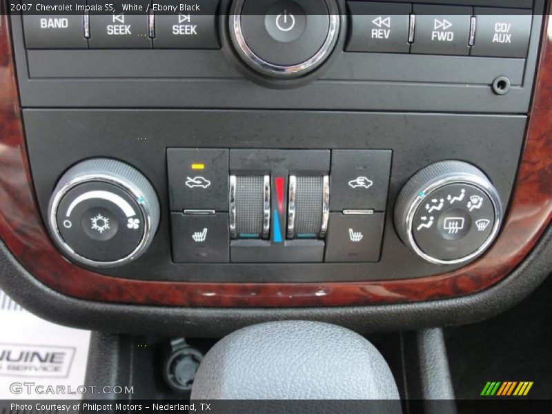 White / Ebony Black 2007 Chevrolet Impala SS