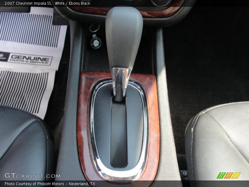 White / Ebony Black 2007 Chevrolet Impala SS