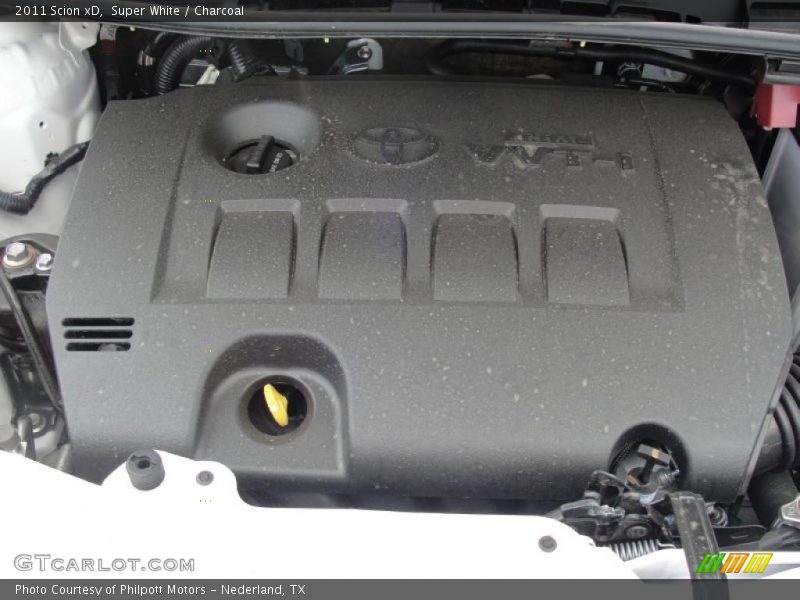  2011 xD  Engine - 1.8 Liter DOHC 16-Valve VVT-i 4 Cylinder
