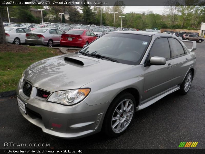 Front 3/4 View of 2007 Impreza WRX STi