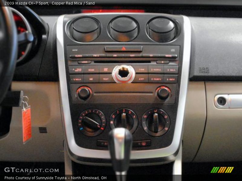Copper Red Mica / Sand 2009 Mazda CX-7 Sport