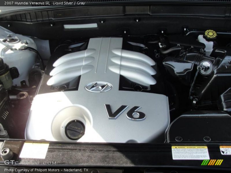  2007 Veracruz SE Engine - 3.8 Liter DOHC 24-Valve VVT V6