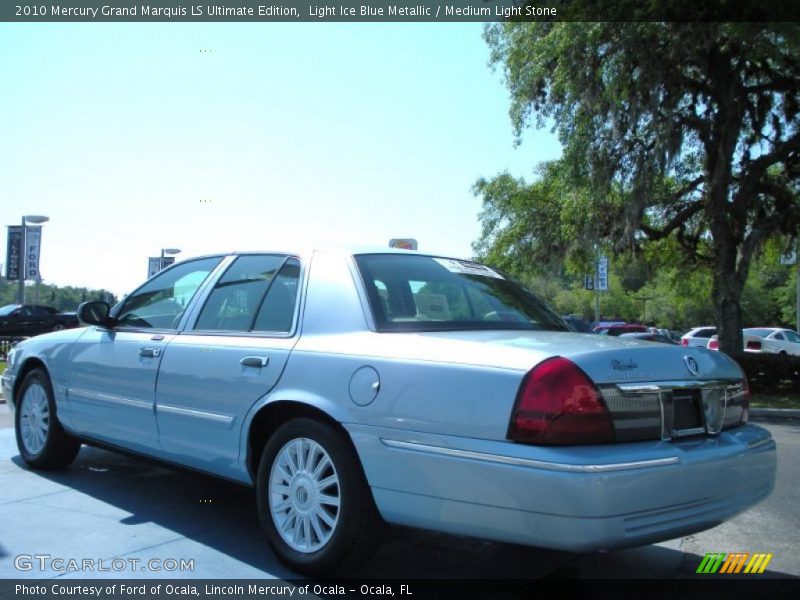 Light Ice Blue Metallic / Medium Light Stone 2010 Mercury Grand Marquis LS Ultimate Edition