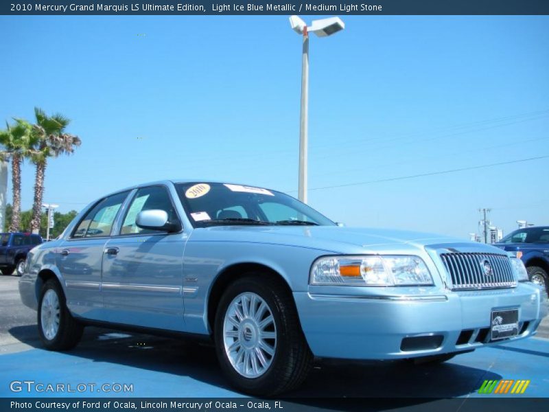  2010 Grand Marquis LS Ultimate Edition Light Ice Blue Metallic