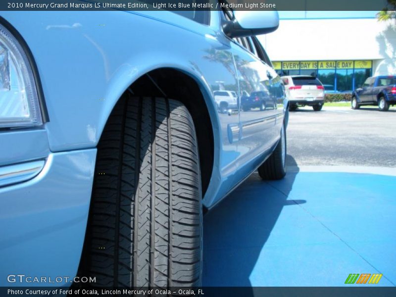 Light Ice Blue Metallic / Medium Light Stone 2010 Mercury Grand Marquis LS Ultimate Edition